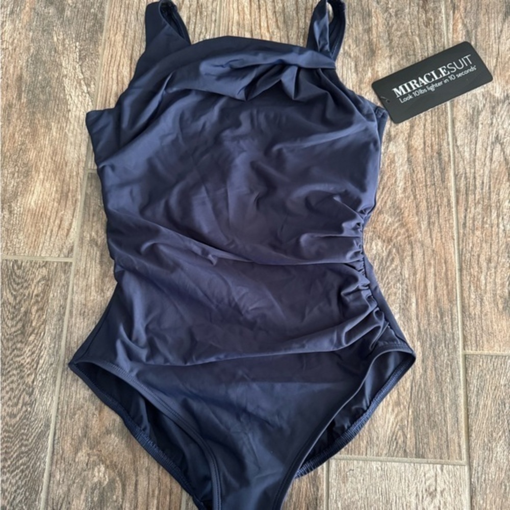 Miraclesuit AVRA midnight blue One-Piece Swimsuit